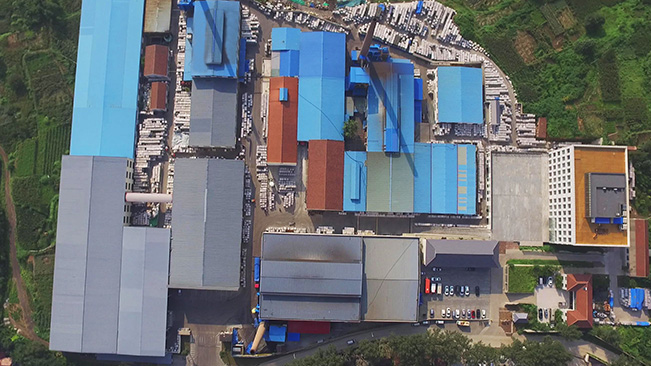 Panorama of the factory